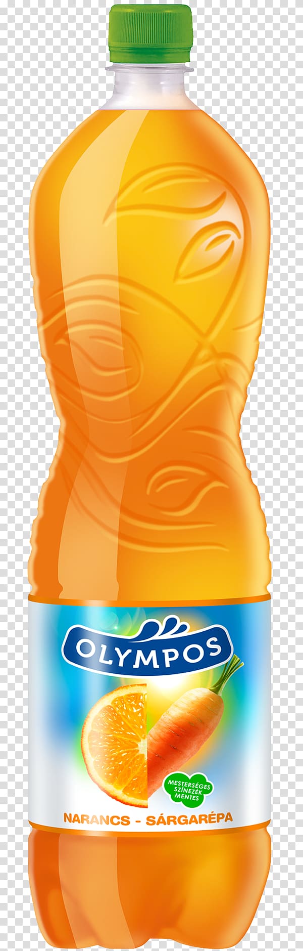 Orange juice Orange drink Orange soft drink Liquid Bottle, bottle transparent background PNG clipart