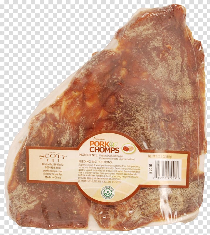 Bayonne ham Soppressata Ventricina, Pigskin transparent background PNG clipart