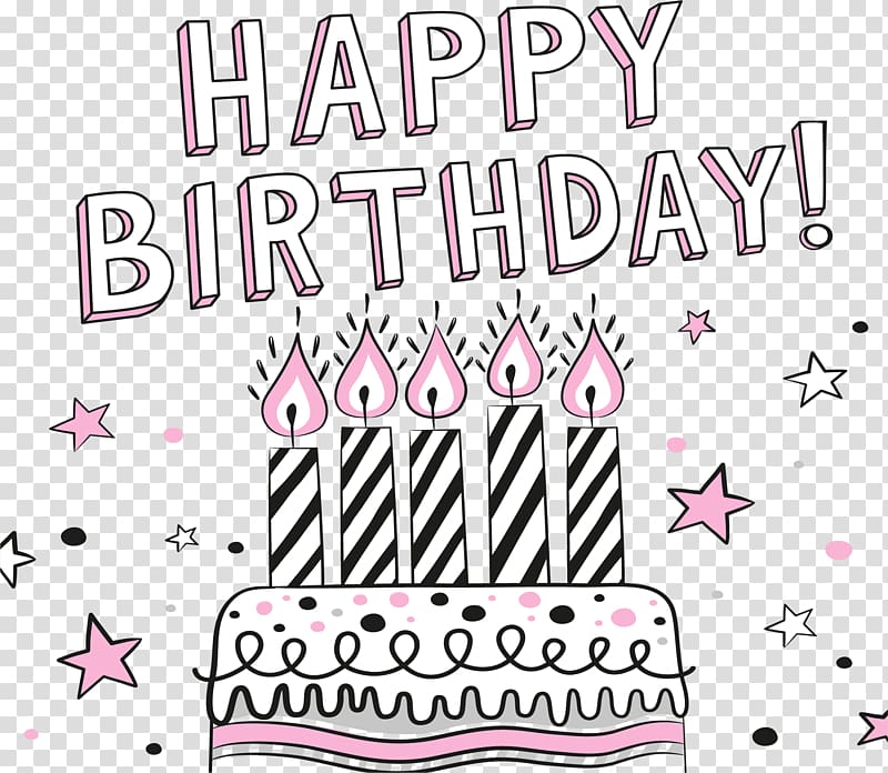 Birthday cake Happy Birthday to You, Lovely birthday cake transparent background PNG clipart