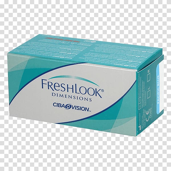 FreshLook COLORBLENDS Contact Lenses FreshLook DIMENSIONS FreshLook ONE-DAY, large colorfull lense transparent background PNG clipart