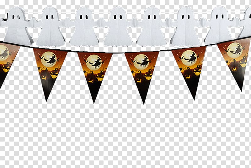Halloween , Halloween kid hanging flags transparent background PNG clipart