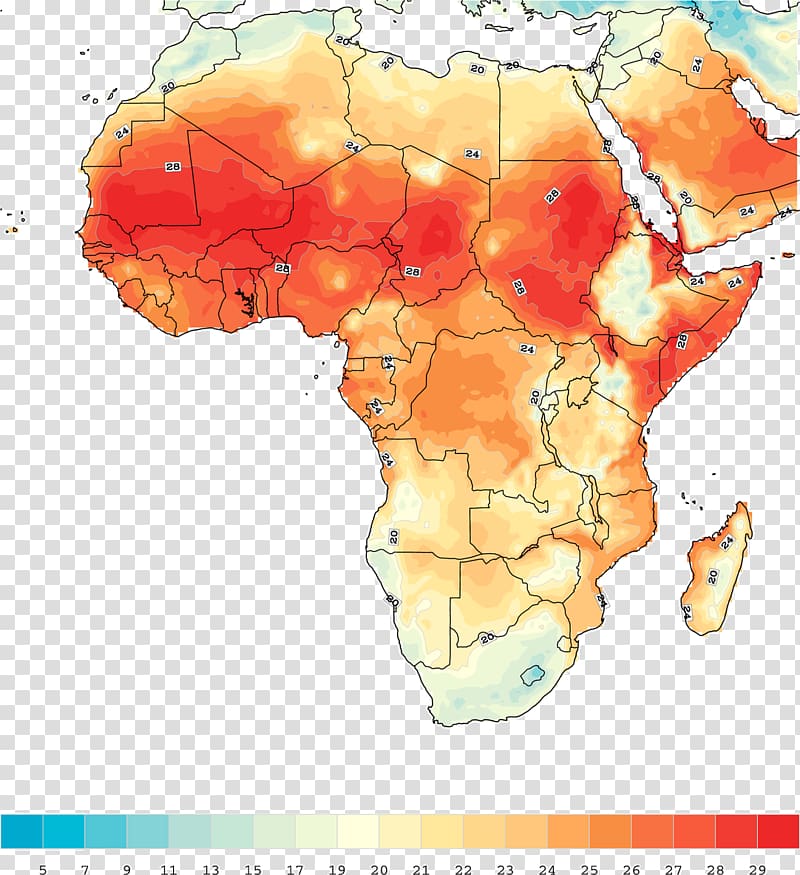 Sahara East African Plateau Climate of Africa Temperature Average, Africa transparent background PNG clipart
