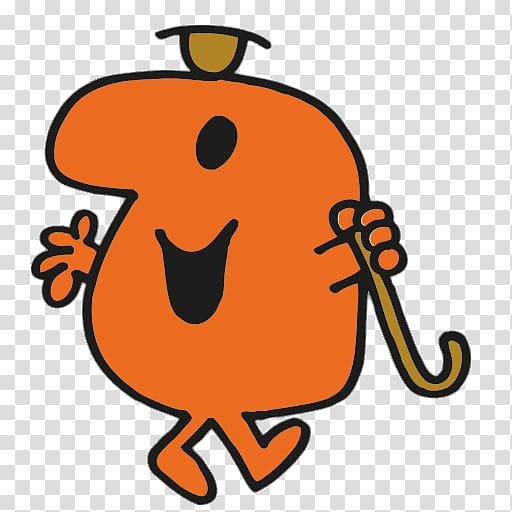 orange cartoon character , Mr. Topsy Turvy transparent background PNG clipart