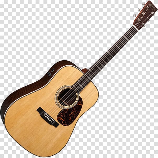 C. F. Martin & Company Steel-string acoustic guitar Dreadnought Acoustic-electric guitar, Acoustic Guitar transparent background PNG clipart