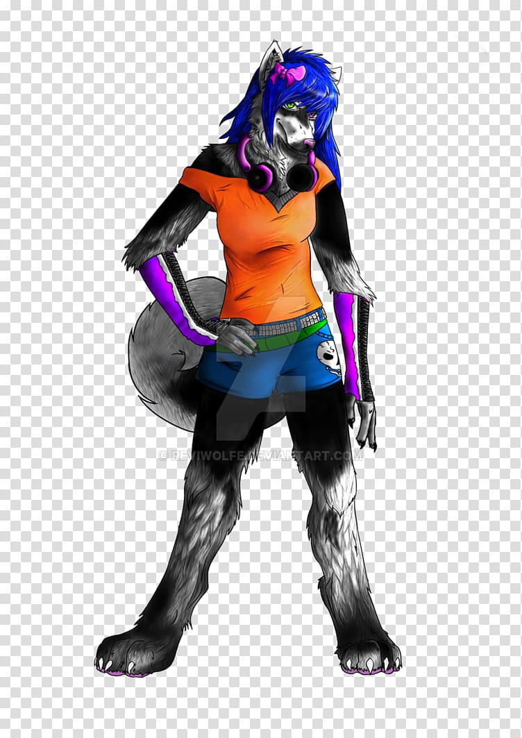 Gray wolf Female Alpha Werewolf Jyn Erso, werewolf transparent background PNG clipart