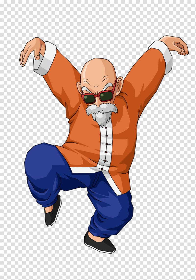 Master Roshi Goku Dragon Ball Z: Ultimate Tenkaichi Vegeta, the old man who fell and bled transparent background PNG clipart