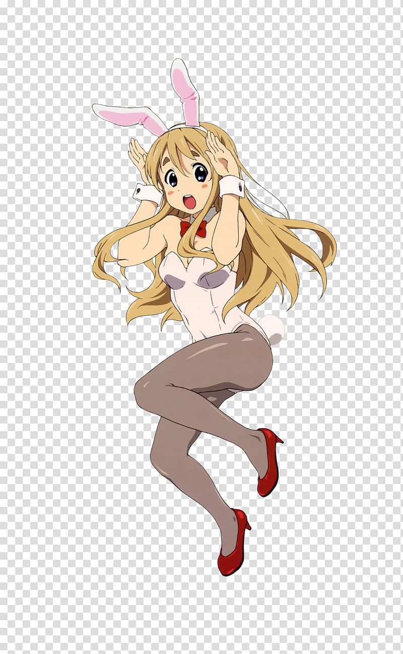 Tsumugi Kotobuki Ritsu Tainaka Mio Akiyama K-On! Anime, bunny transparent background PNG clipart