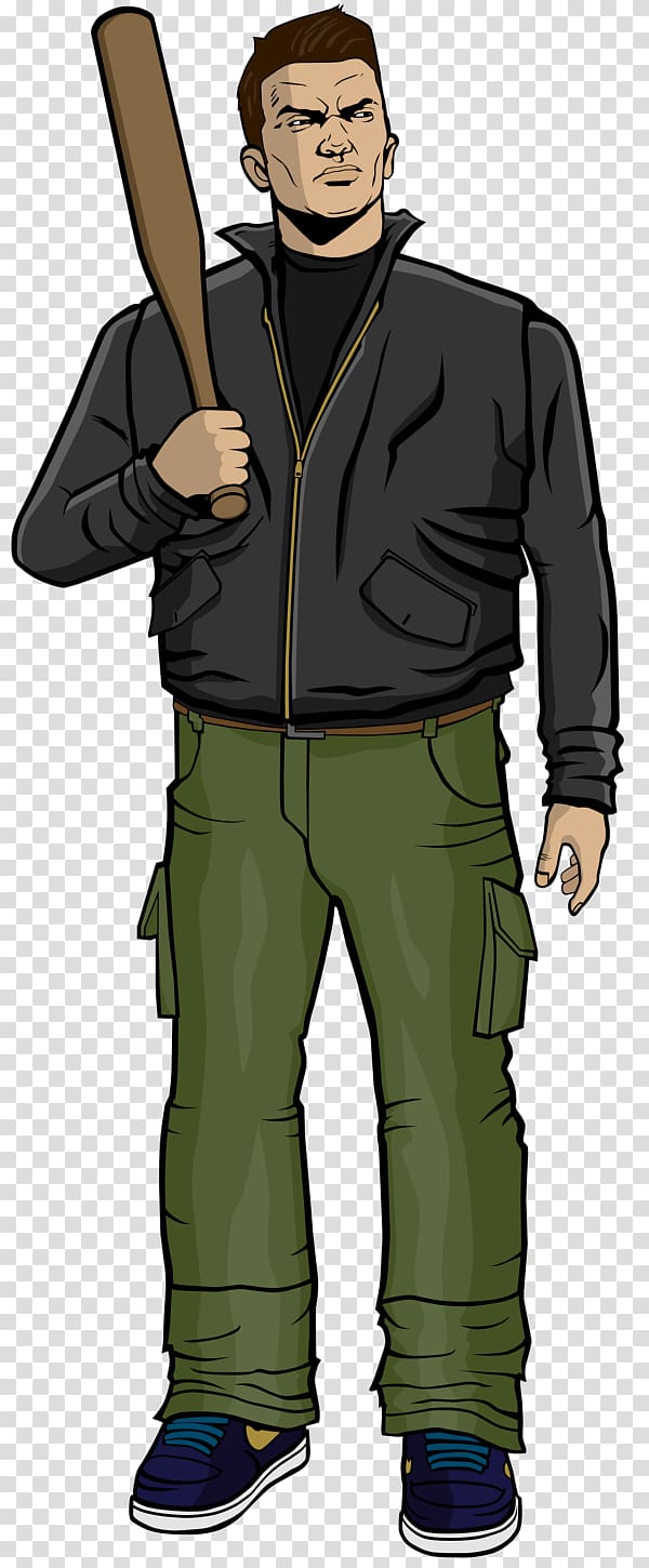 Grand Theft Auto III Grand Theft Auto V Grand Theft Auto: San Andreas Grand Theft Auto 2 Niko Bellic, Claude transparent background PNG clipart