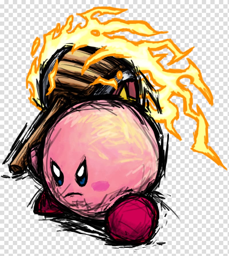 Kirby Super Smash Bros. Brawl Super Smash Bros. Melee Mario, Kirby transparent background PNG clipart