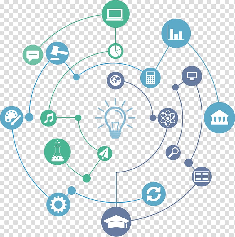 Distance education Euclidean Plot, painted light bulb icon transparent background PNG clipart