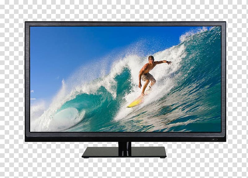 Liquid-crystal display LCD television High-definition television 1080p, LCD Full HD LCD TV transparent background PNG clipart