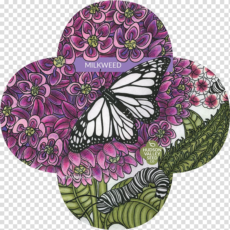 Hudson Valley Seed Company Open pollination Brush-footed butterflies, others transparent background PNG clipart