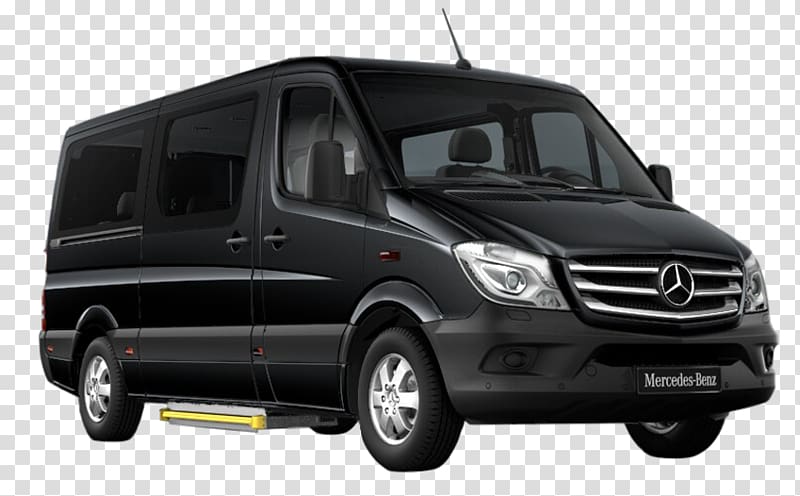 Mercedes-Benz Sprinter Bus Car Van, florence train station transparent background PNG clipart