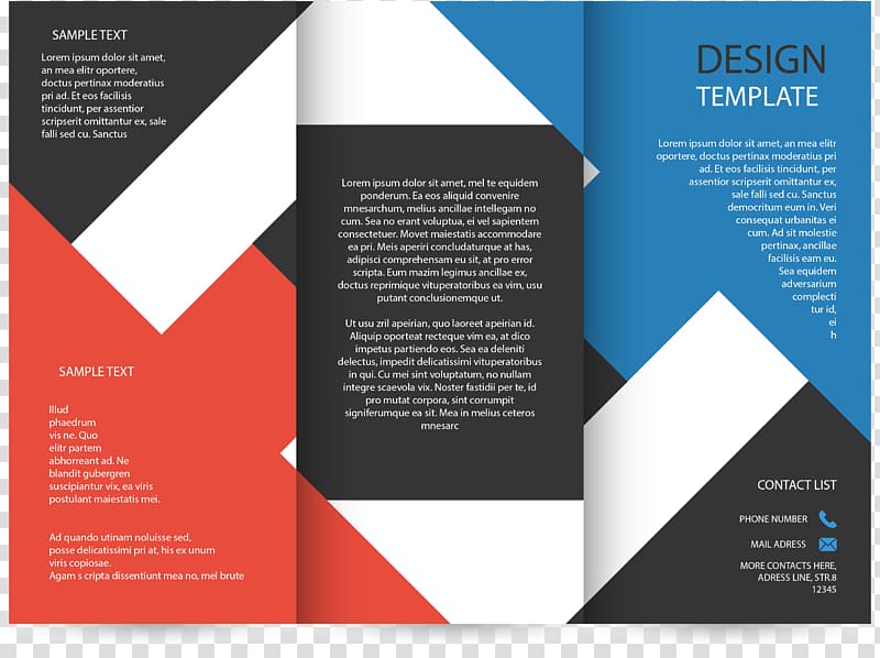 design template illustration, Marketing brochure Flyer Template, flyer transparent background PNG clipart