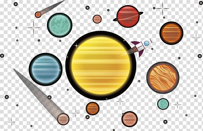 flying Rocket Graphic design Outer space Universe, A rocket that flies into space transparent background PNG clipart