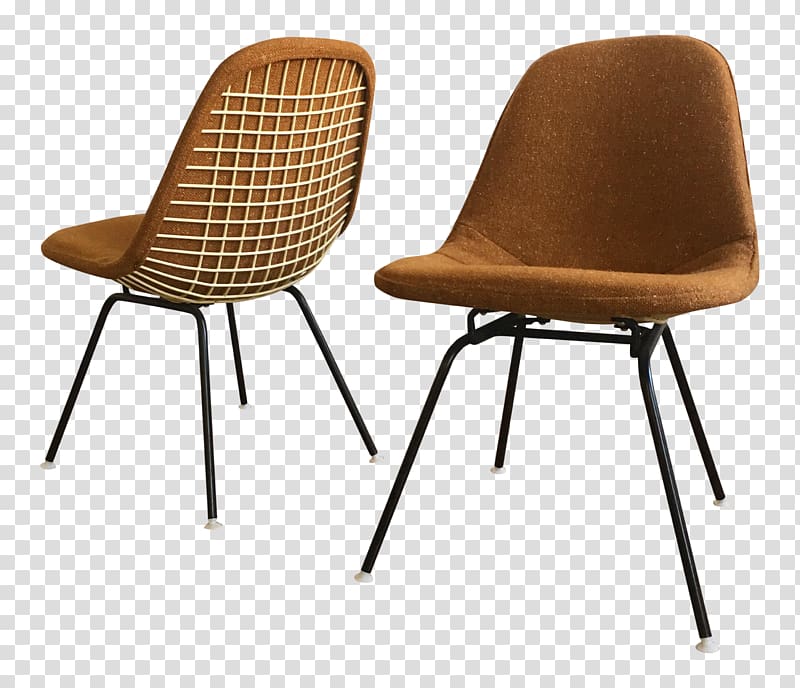 Eames Lounge Chair Wire Chair (DKR1) Charles and Ray Eames Herman Miller, chair transparent background PNG clipart