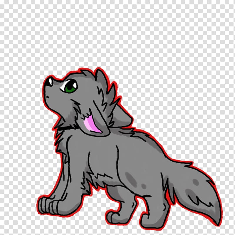 Puppy Dog Cat Horse , smoke wolf transparent background PNG clipart