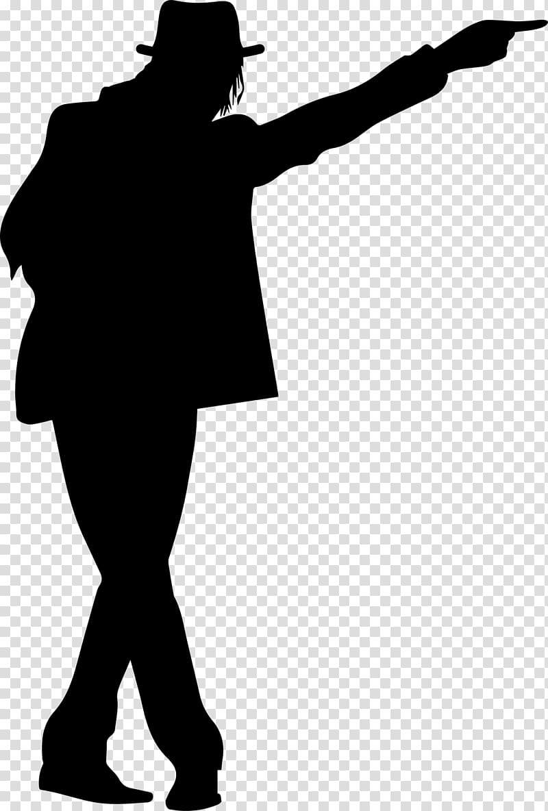 Silhouette Thriller, Silhouette transparent background PNG clipart