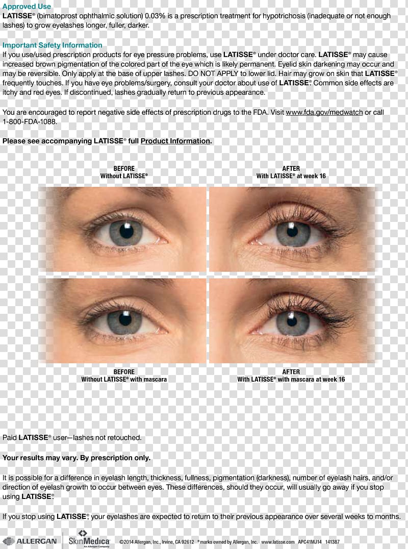 Bimatoprost Medicine Eyelash Dermatology Physician, Aesthetics transparent background PNG clipart