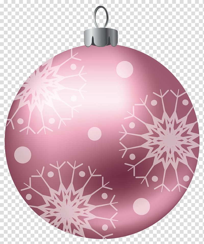 Christmas ornament Portable Network Graphics Christmas Day , pink m transparent background PNG clipart