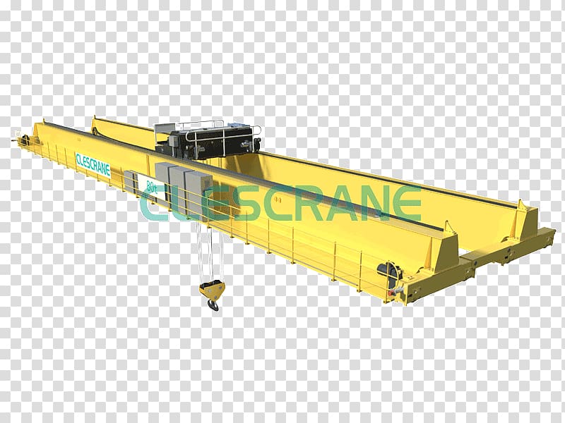 Overhead crane Hoist Industry Gantry crane, crane transparent background PNG clipart