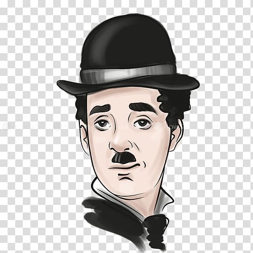 Charlie Chaplin Actor Caricature Drawing, charlie chaplin transparent background PNG clipart