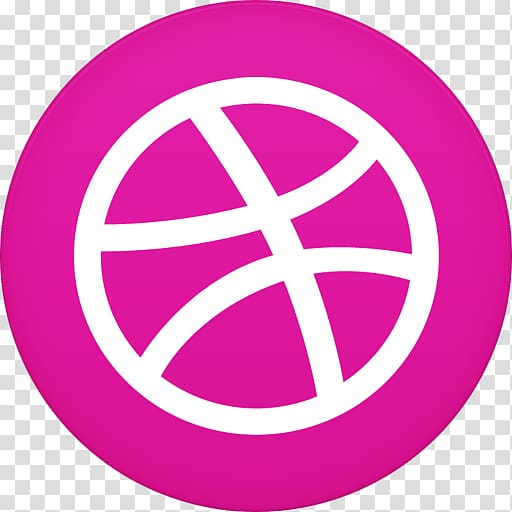 pink area purple symbol , Dribble transparent background PNG clipart