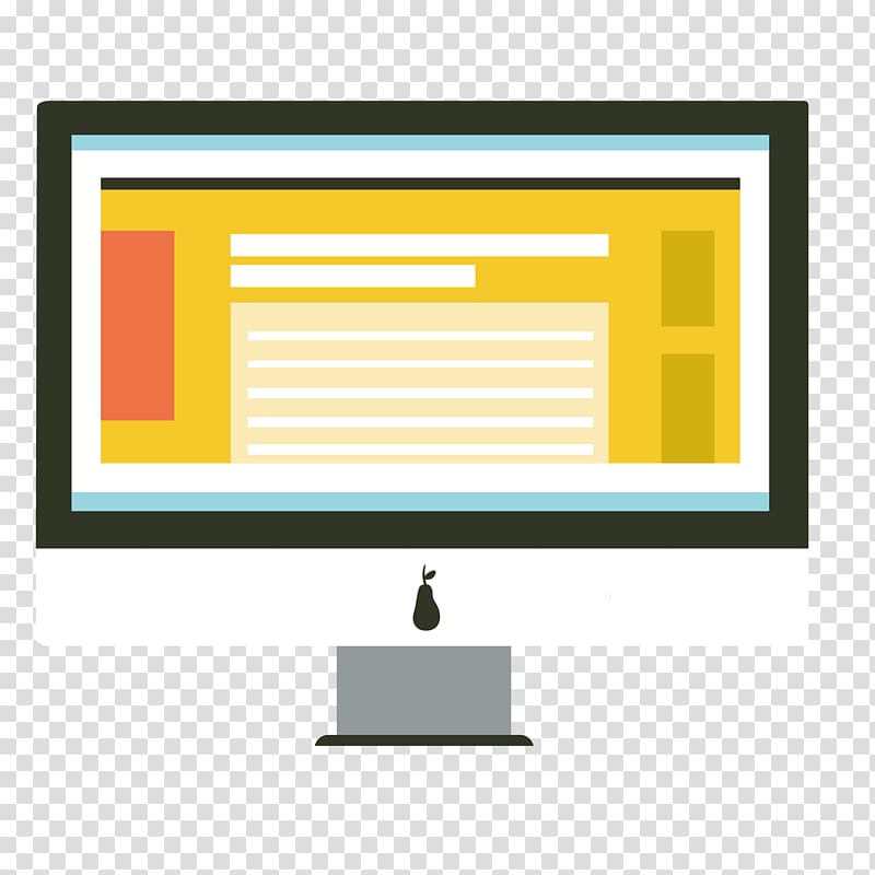Computer monitor Animation Computer file, Computer screen transparent background PNG clipart