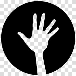 Thumb Silhouette Desktop Computer , Silhouette transparent background PNG clipart thumbnail