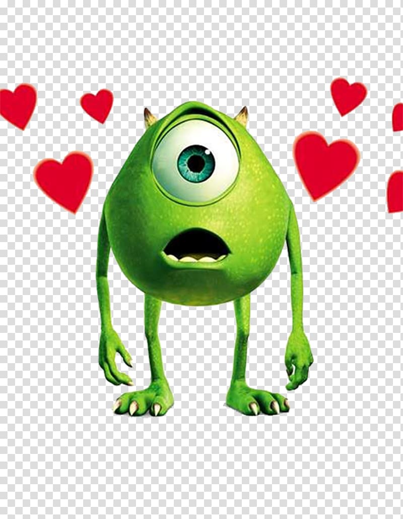 Mike Wazowski James P. Sullivan Monsters, Inc. Pixar, mike wazowski (monsters, inc.) transparent background PNG clipart