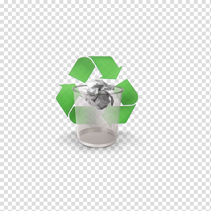 Recycling Paper Material Waste container, trash can transparent background PNG clipart