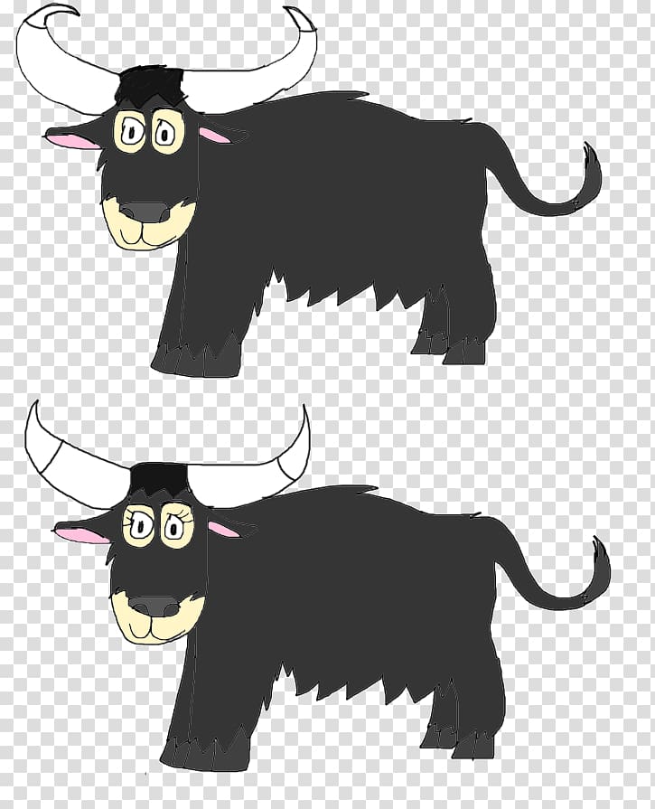 Dairy cattle Domestic yak Ox Bull, bull transparent background PNG clipart