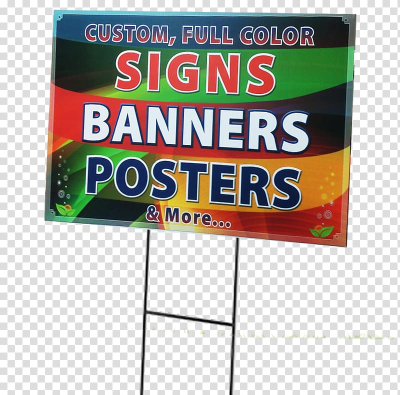 Banner Advertising Lawn sign Printing Signage, Trifold Brochures transparent background PNG clipart