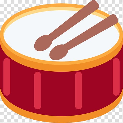 Emojipedia Drum Symbol Meaning, baquetas transparent background PNG clipart