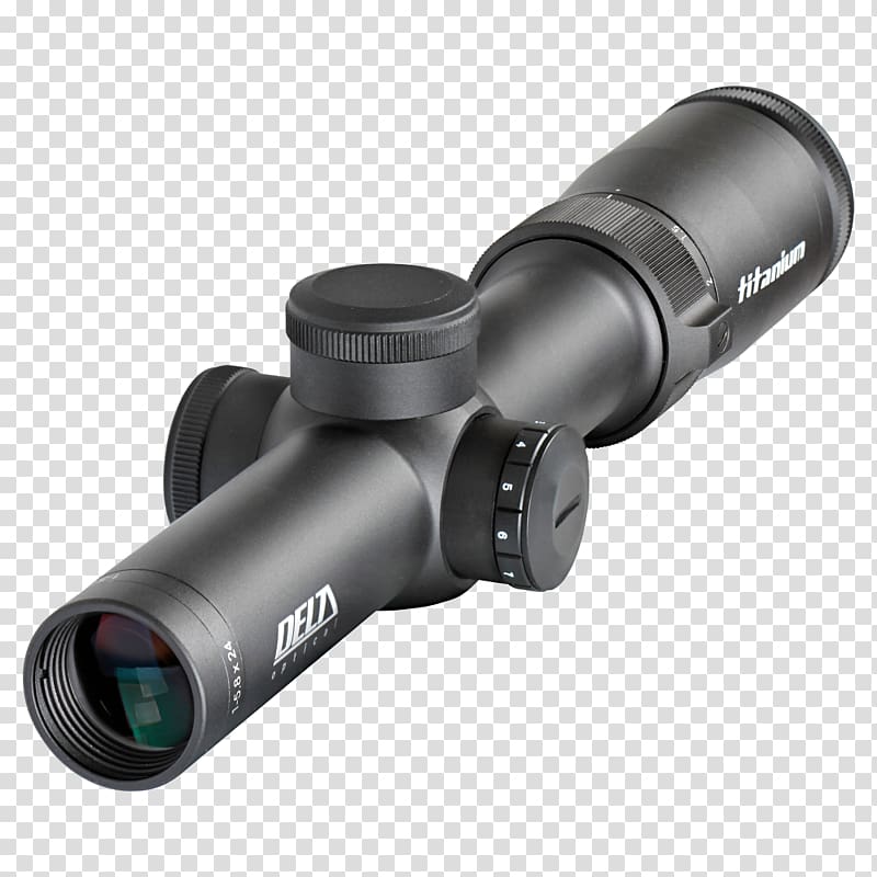 Telescopic sight Optics Reticle AR-15 style rifle Bushnell Corporation, scopes transparent background PNG clipart