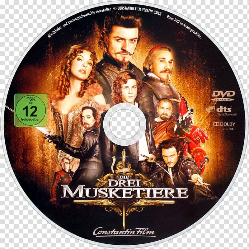 The Three Musketeers DVD The Lord of the Rings, Musketeer transparent background PNG clipart