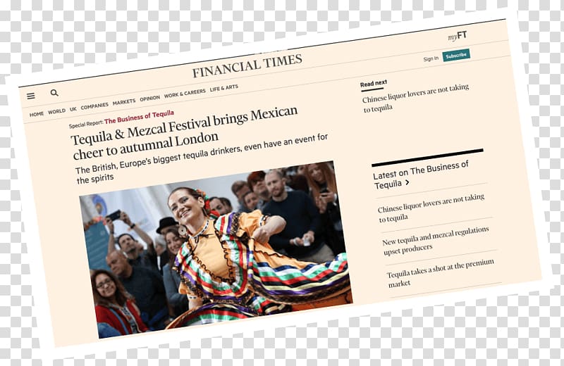 Mezcal Tequila Advertising Financial Times Finance, october beer fest transparent background PNG clipart