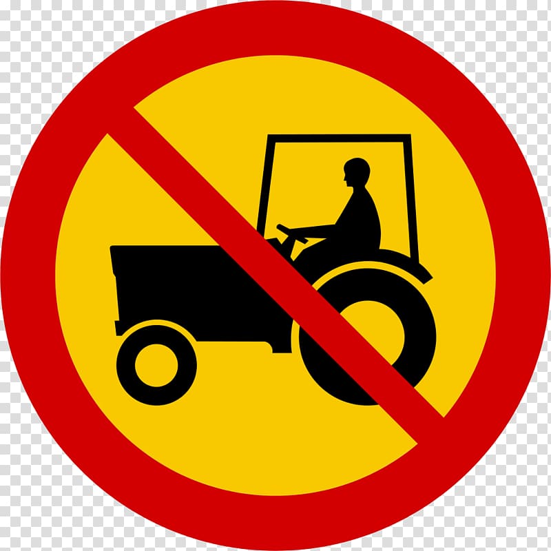 Traffic sign Road Tractor Bildtafel der Verkehrszeichen in Island, road transparent background PNG clipart
