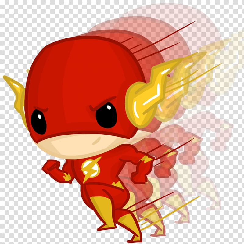 The Flash illustration, Flash Wally West Chibi Drawing Superhero, Format Of Wally West transparent background PNG clipart