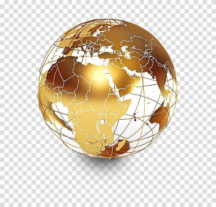 John F. Kennedy International Airport World 0 Rapport sur la richesse mondiale, Gold globe transparent background PNG clipart