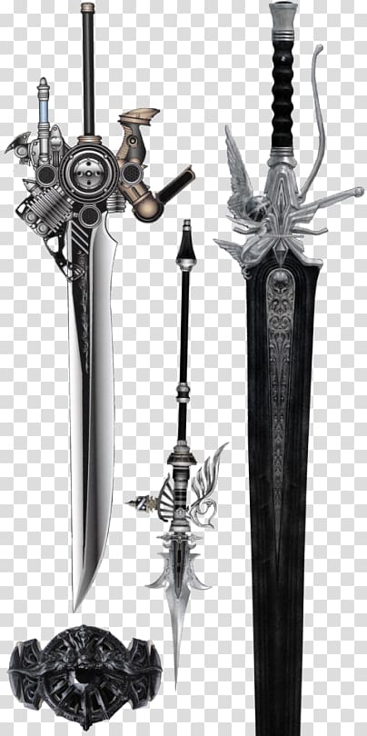 Final Fantasy XV: A New Empire Sword Noctis Lucis Caelum Weapon, noctis sword of the father transparent background PNG clipart