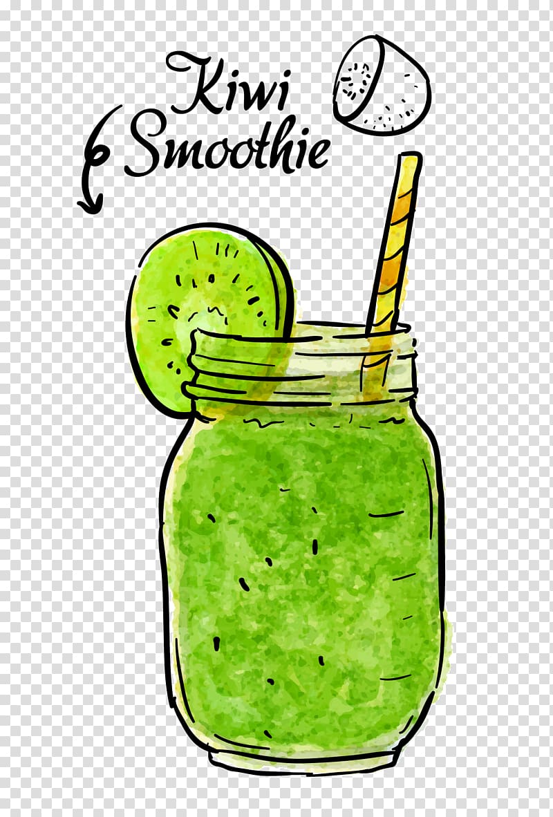 Smoothie Drink Limeade, Drawing drinks material transparent background PNG clipart