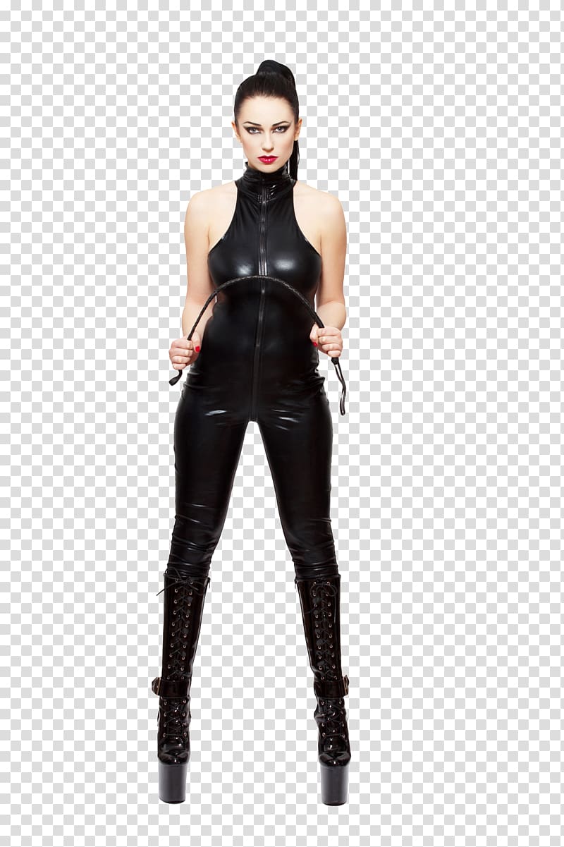 Catsuit Latex clothing Latex clothing Jumpsuit, zipper transparent background PNG clipart