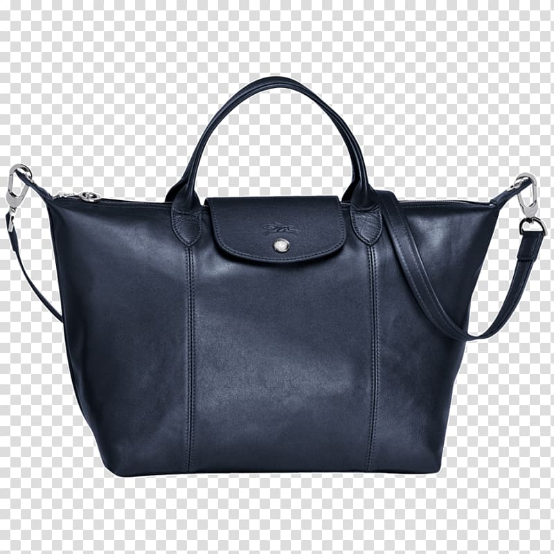 Longchamp Pliage Tote bag Leather, bag transparent background PNG clipart