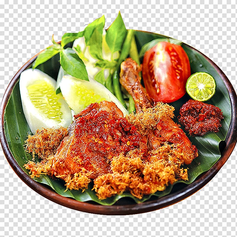 Rendang Thai cuisine Pakistani cuisine Indonesian cuisine Fried chicken, fried chicken transparent background PNG clipart