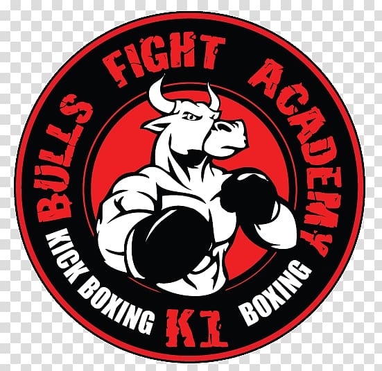Bulls Fight Academy Kickboxing Martial arts K-1, BULL FIGHTING transparent background PNG clipart