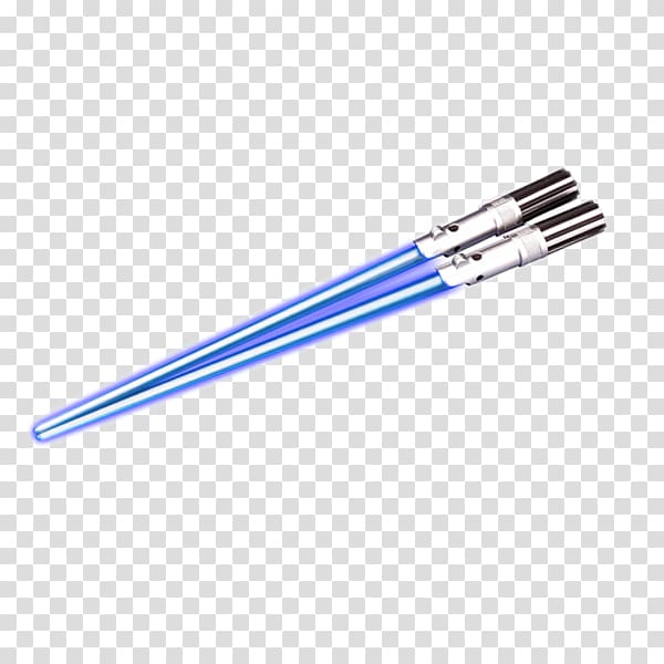 The Weapon of a Jedi: A Luke Skywalker Adventure Lightsaber Star Wars Skywalker family, chopsticks transparent background PNG clipart