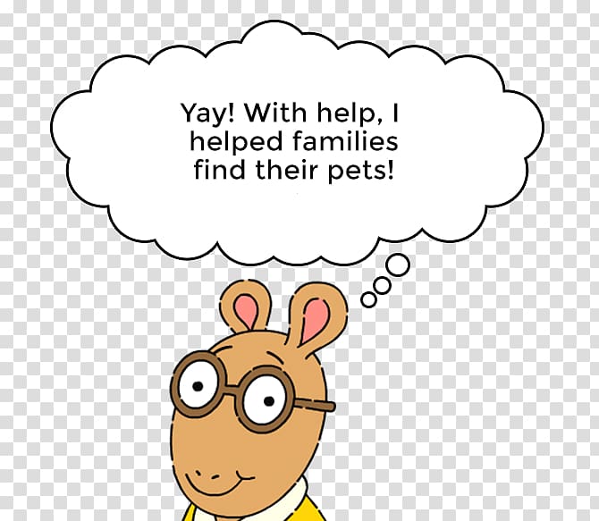 Arthur Read Cartoon Television show Aardvark Dessin animé, boss brain child transparent background PNG clipart