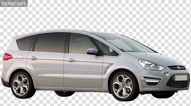 Ford S-Max Car Ford Galaxy Minivan, Ford S-Max transparent background PNG clipart