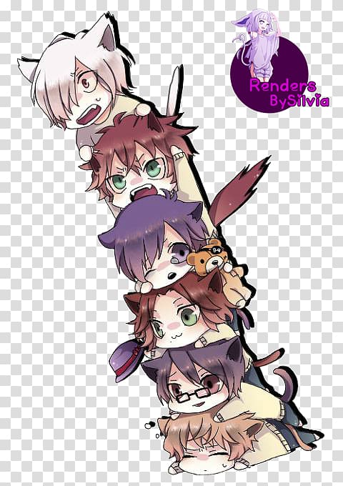 Diabolik Lovers Chibi Vampire graph, diabolik lovers transparent background PNG clipart